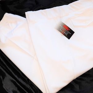 SMITTY White Sports Officials' B-Ball Pants-SZ. 44